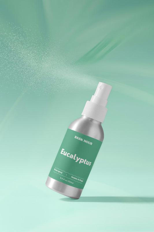 eucalyptus scented linen spray. perfect for any application.
