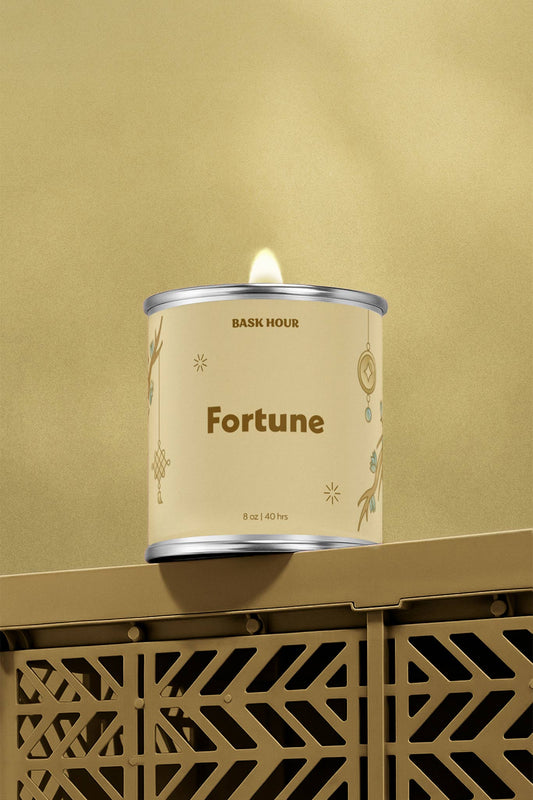 Fortune ~ Natural Candle - Bask Hour