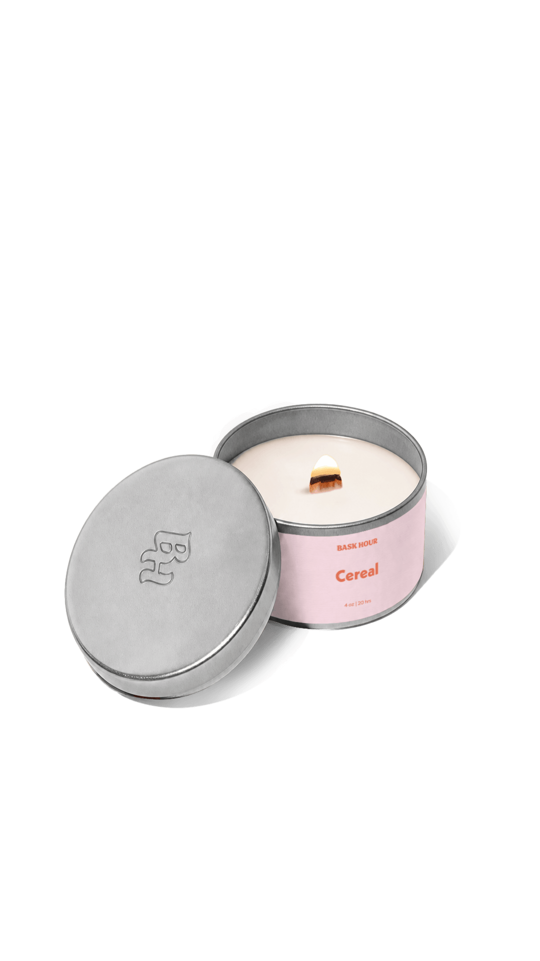 funky cereal fruit loop inspired scented candles bougie parfumée au céréales fruit loops 4oz cire naturelle de soja
