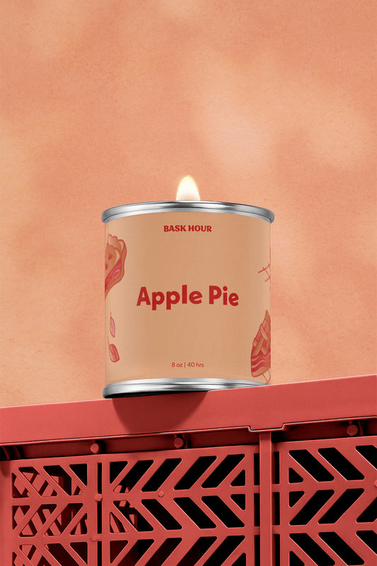 Apple Pie ~ Natural Candle - Bask Hour