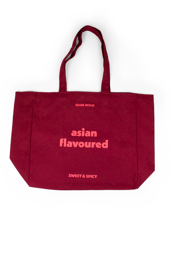 Asian Flavoured - Cotton Tote Bag Bask Hour