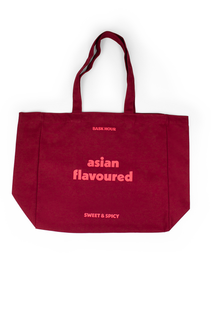 Asian Flavoured - Cotton Tote Bag Bask Hour
