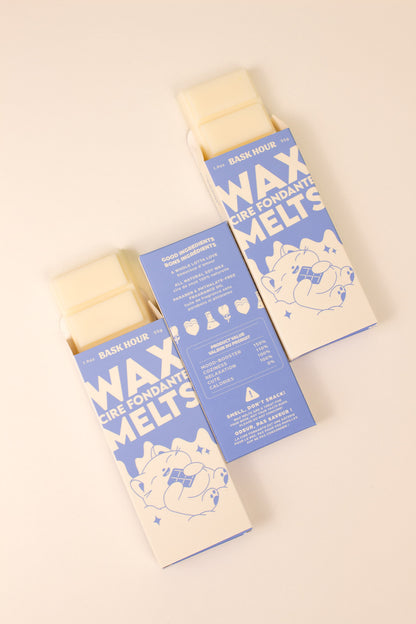 Give your living space a refreshing burst of flameless fragrance. Our 100% all-natural soy wax melts are available in various scents.