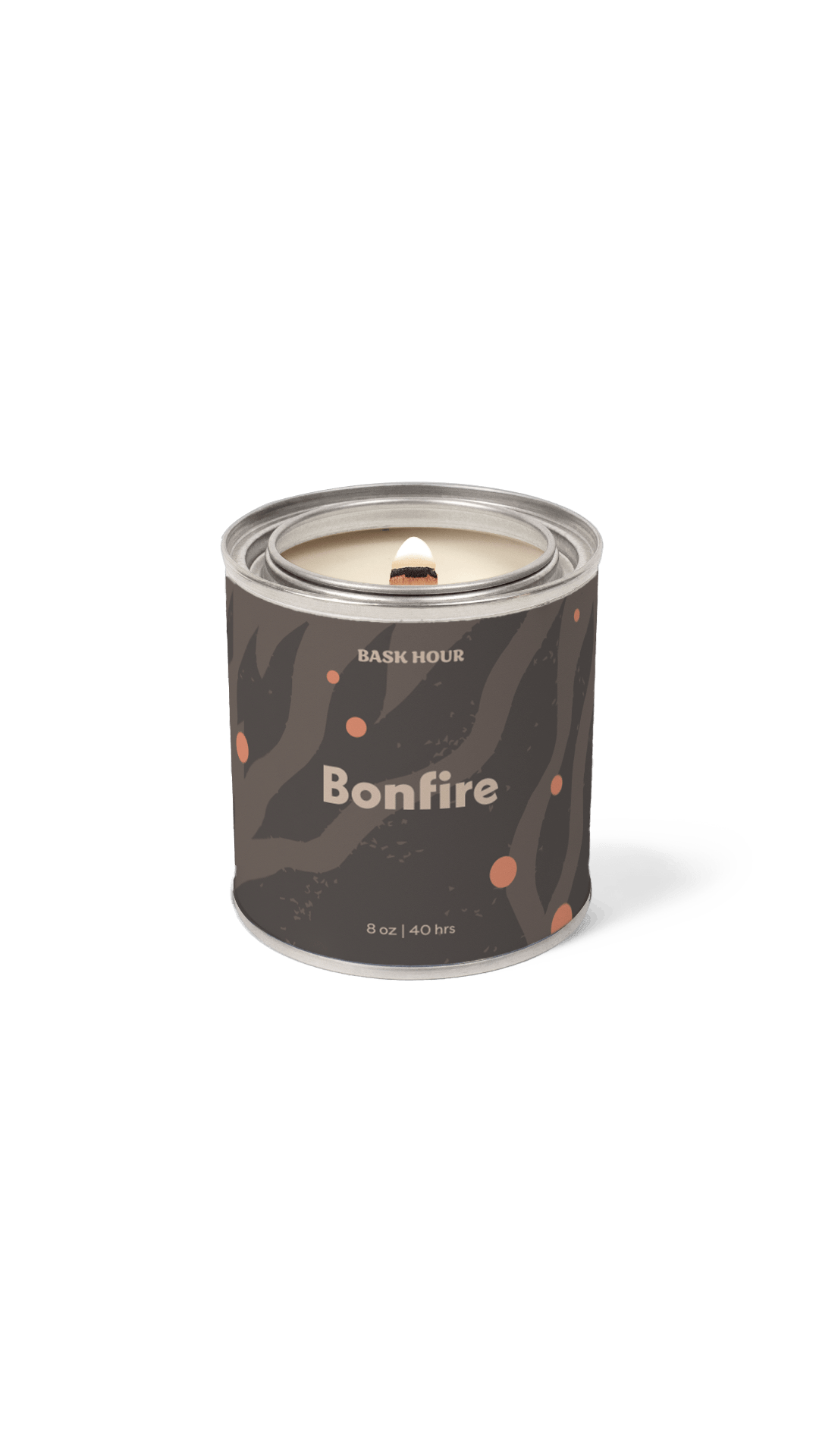 Bonfire ~ Natural Candle - Bask Hour