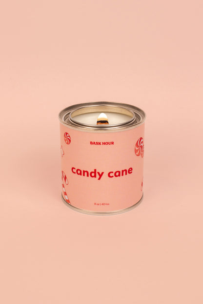 Candy Cane ~ Natural Candle