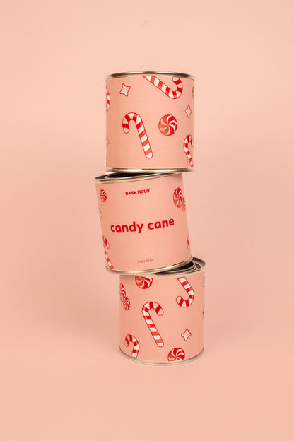 Candy Cane ~ Natural Candle