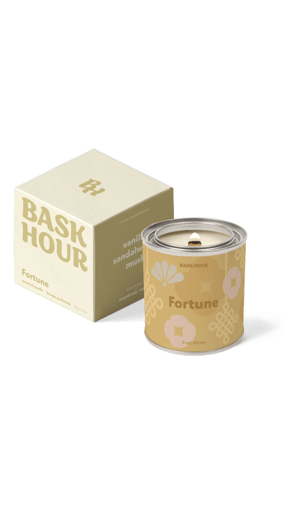 Fortune - 8 oz Candle Bask Hour
