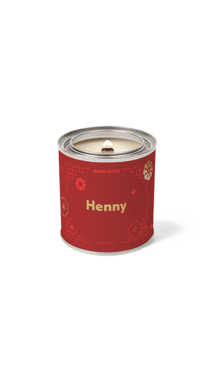 Henny - Natural Candle Bask Hour