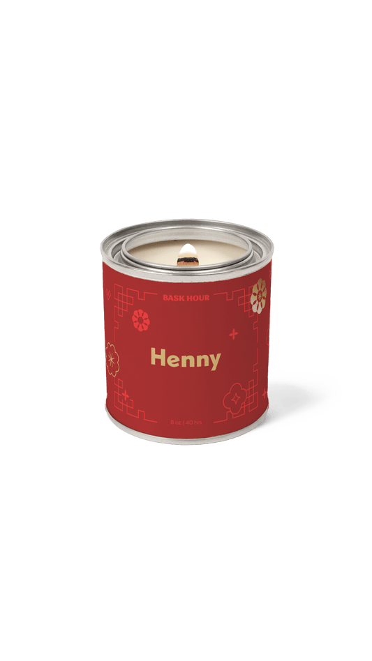 Henny - Natural Candle Bask Hour