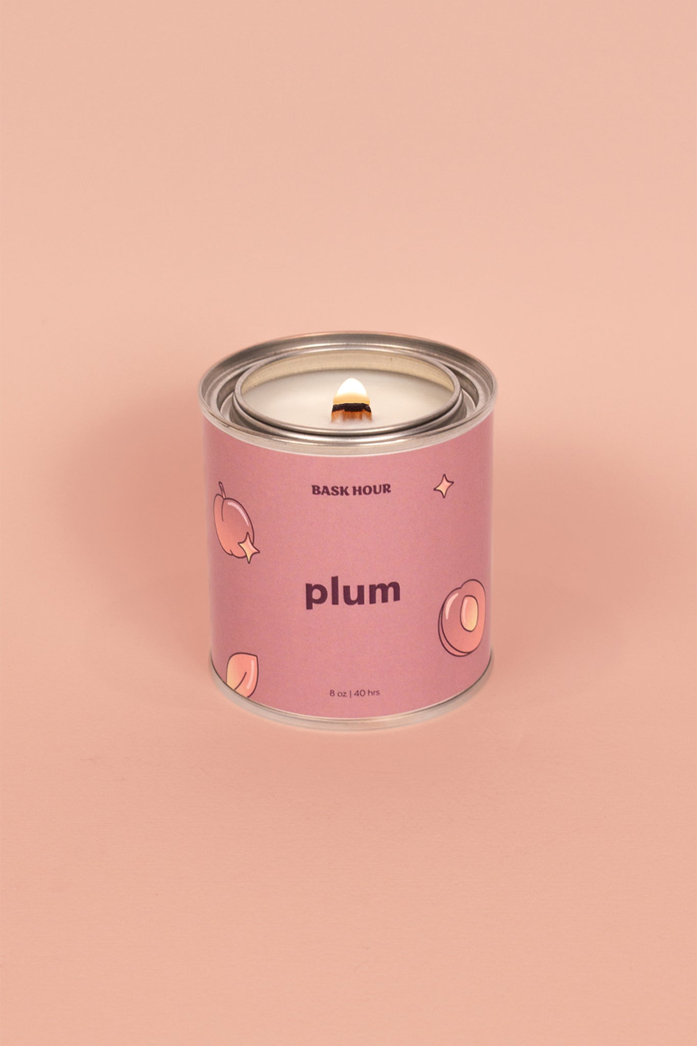 Plum ~ Natural Candle