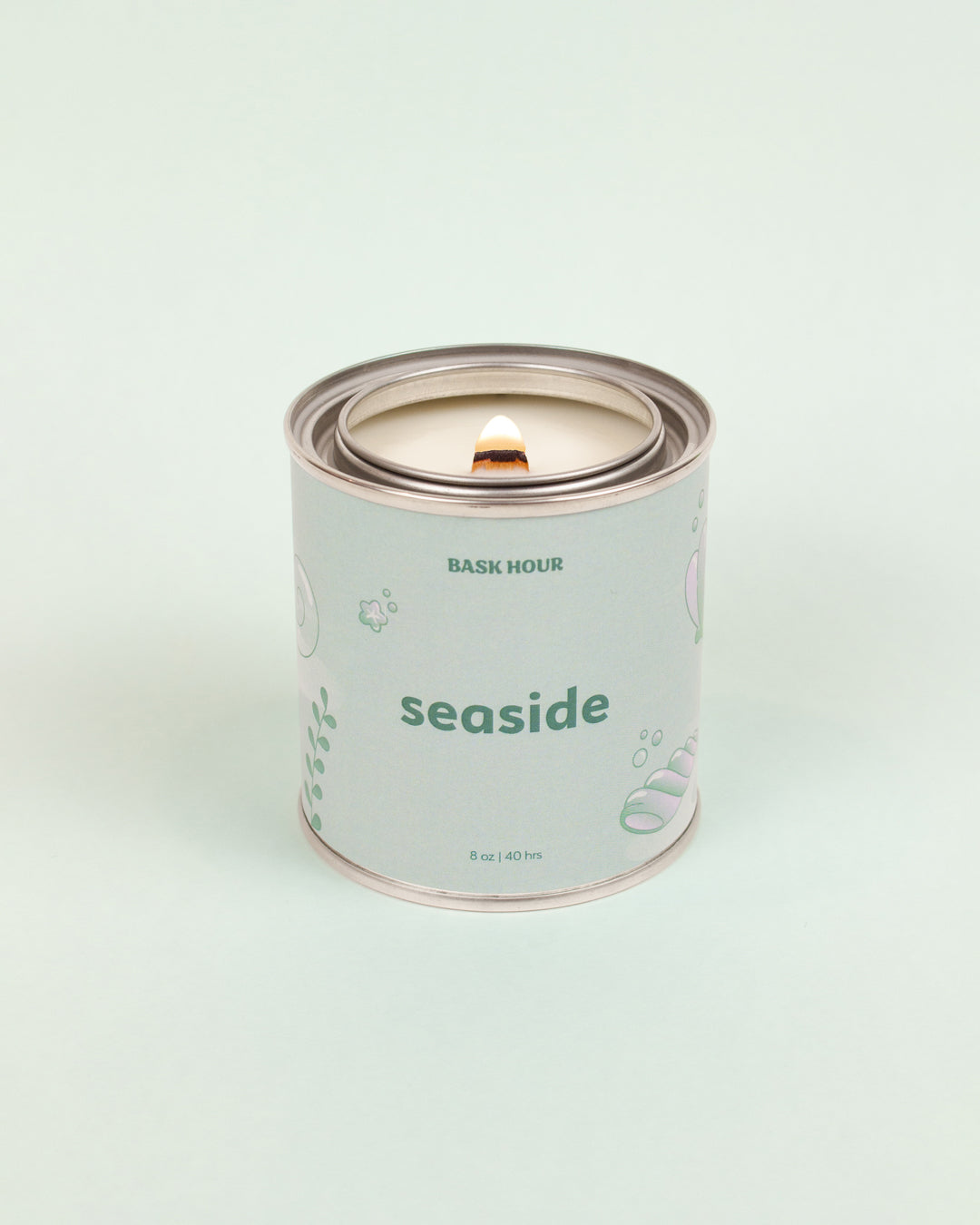 Seaside ~ Wood Wick Candle