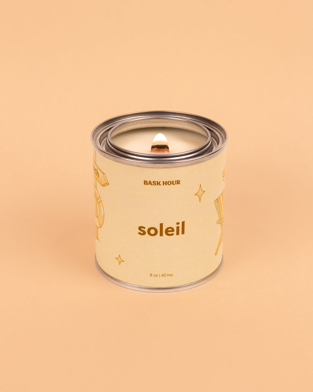 Soleil ~ Wood Wick Candle