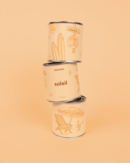 Soleil ~ Wood Wick Candle