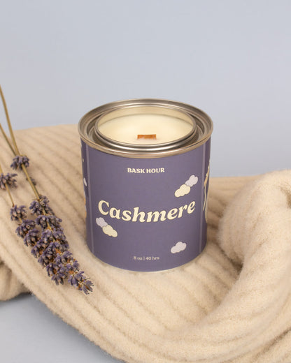 Cashmere ~ Wood Wick Candle