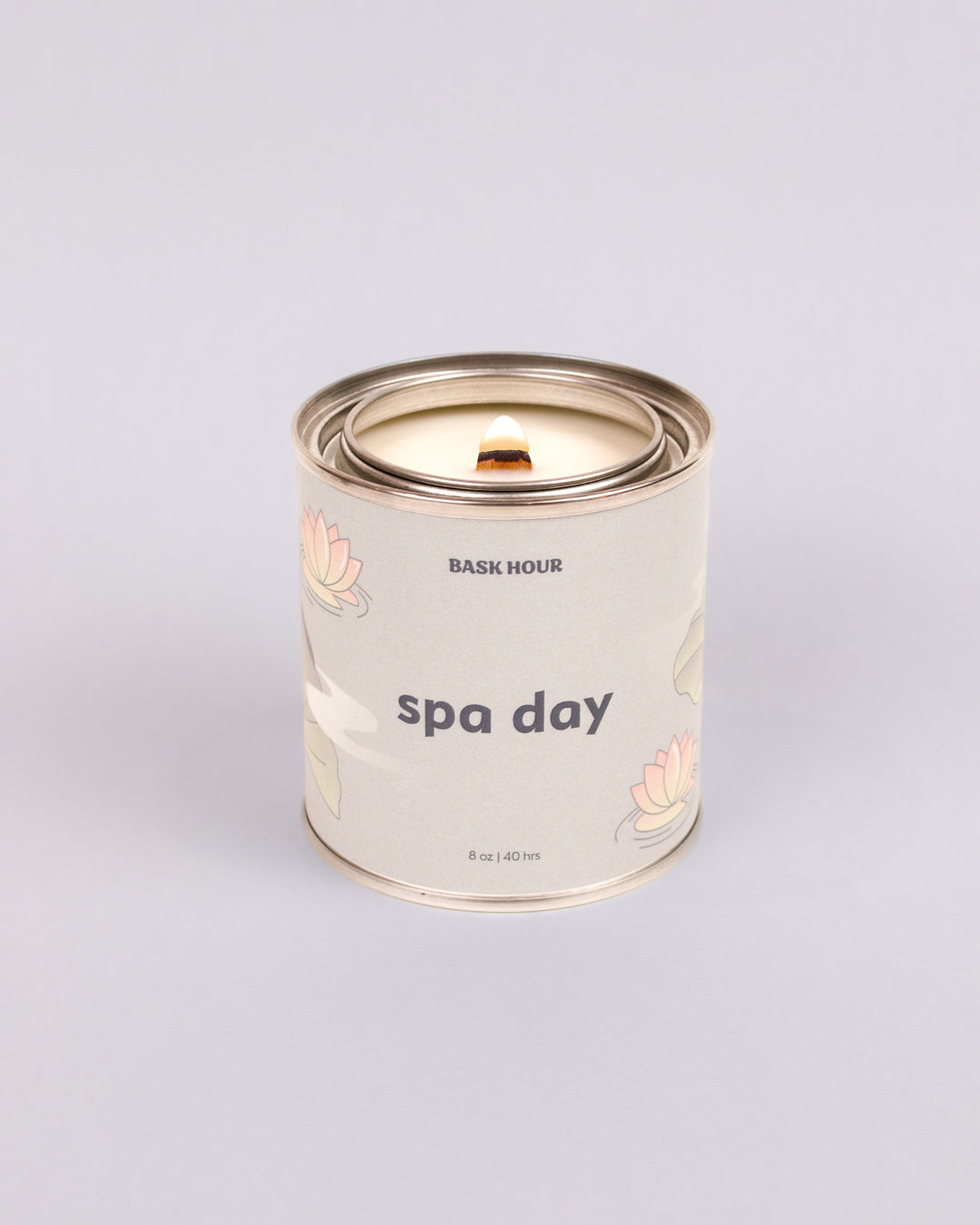 Spa Day ~ Wood Wick Candle