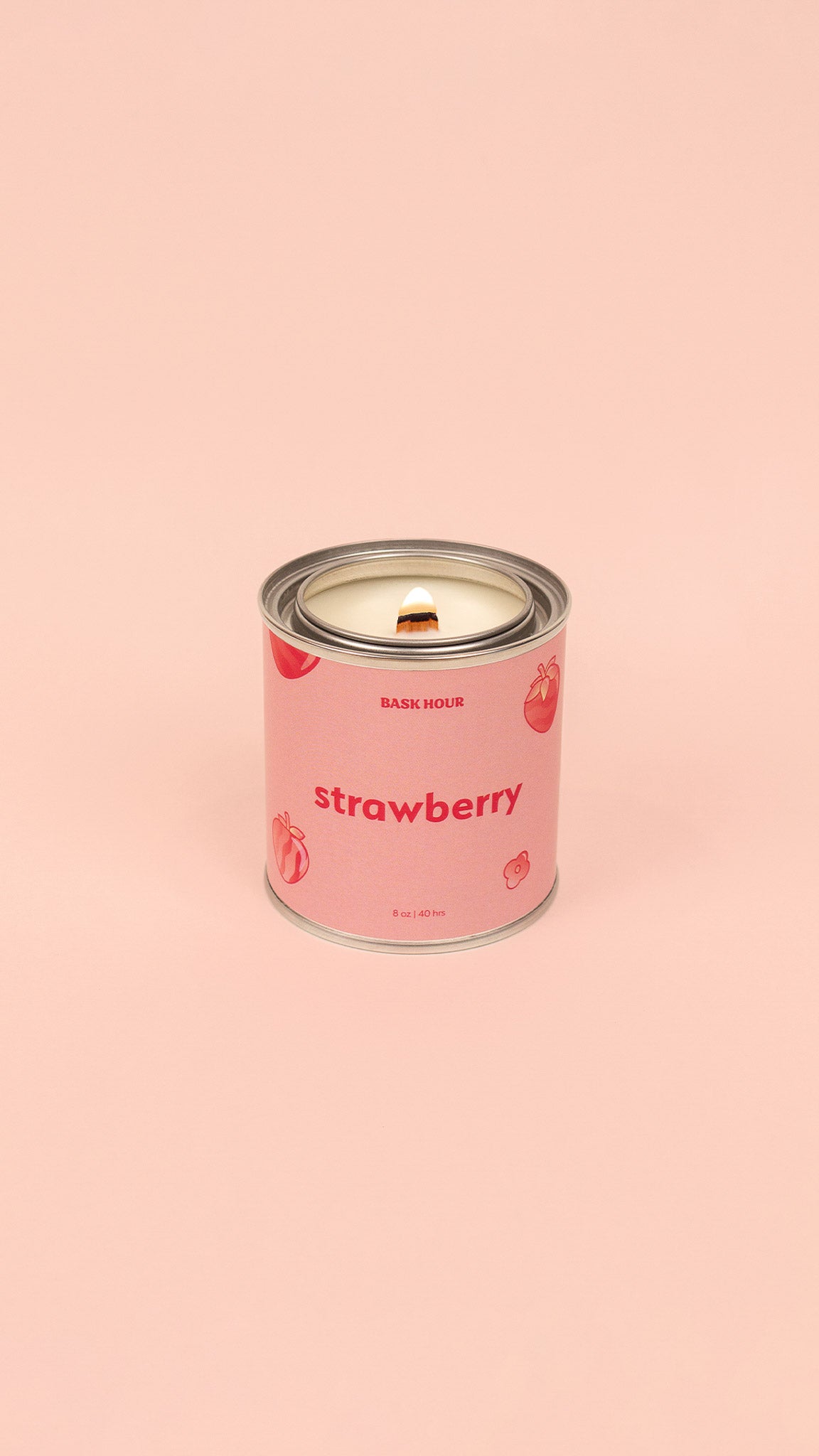 Strawberry scented candle Yogurt scented candle Campino candy candle Sweet fragrance candle Nostalgic aroma candle Long-lasting burn candle Premium quality scented candle Handmade eco-friendly candle