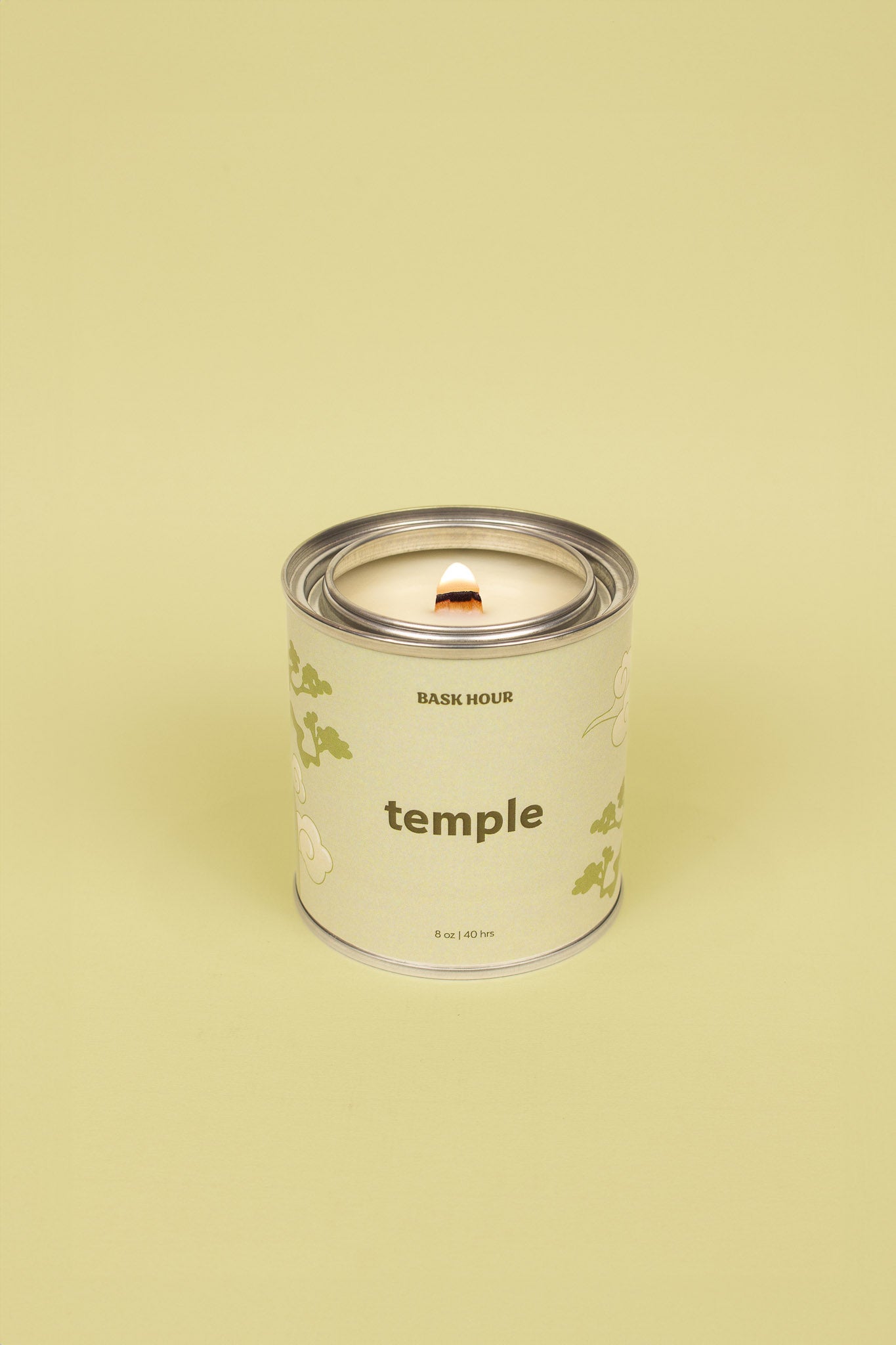 Our Temple inspired candle has a perfect aromatic blend of earthy sweetness and spiritual warmness—a great way to set your space with a calming essence and invite positive energy into your celebrations.