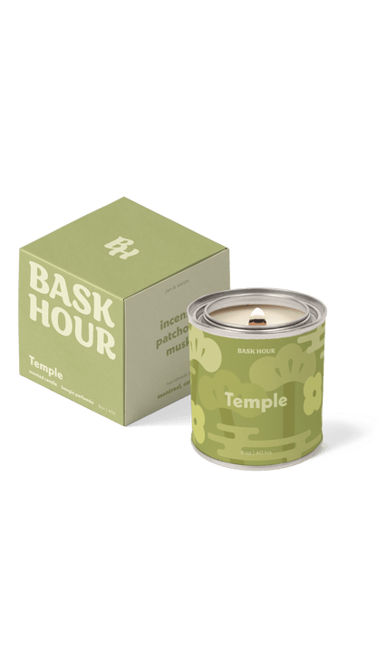 Temple - 8 oz Candle Bask Hour