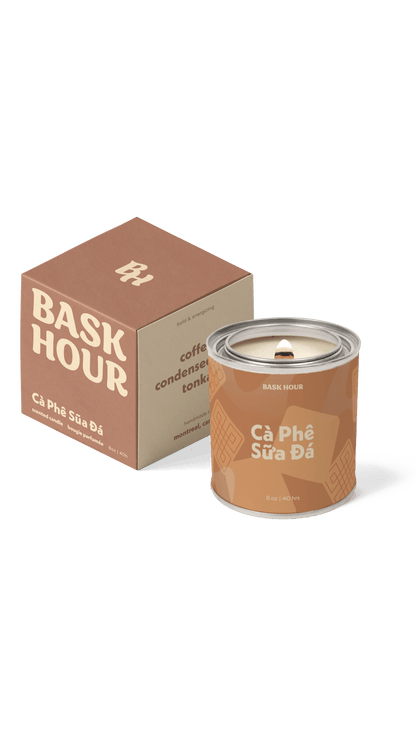 Ca Phe Sua Da - 8 oz Candle Bask Hour